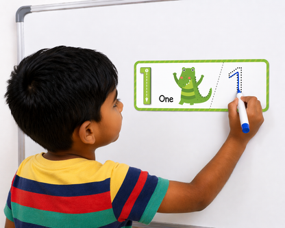 Magnetic Cards - Writing Numbers (28 PCS Set)