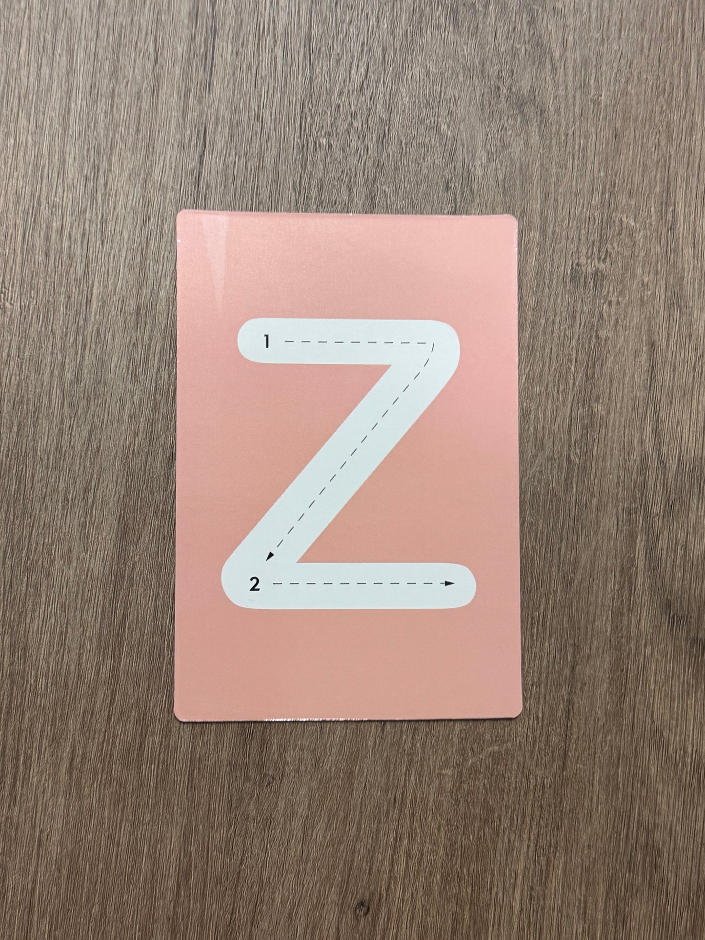 Letter Stroke Flashcards Set – Trace, Wipe & Vocab [51103-14]