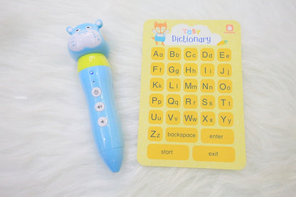 Toby Audio Pen and Talking English book set – Interactive Learning Set [51107-18]