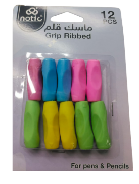 Soft Ribbed Pencil Grip – Pack of 10 [51102-2]