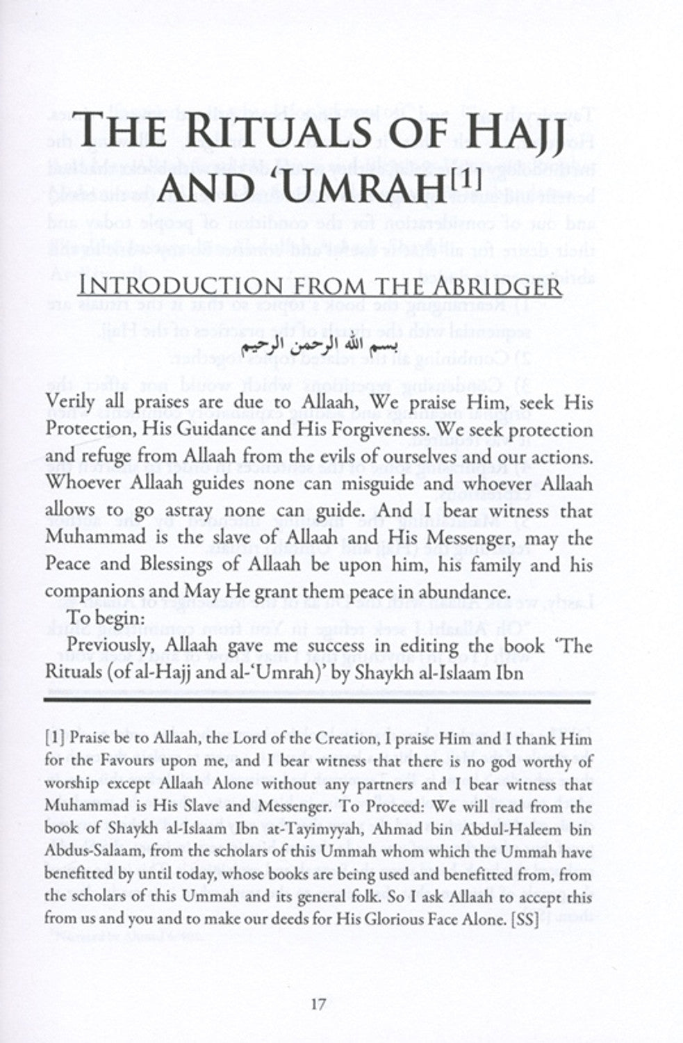 The Rituals of Hajj and Umrah