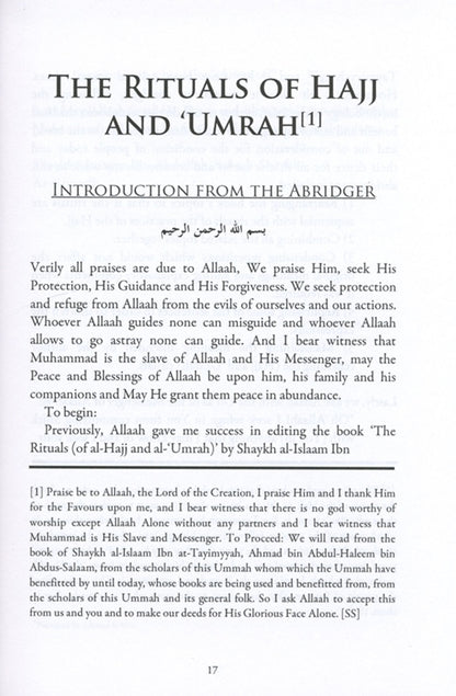 The Rituals of Hajj and Umrah
