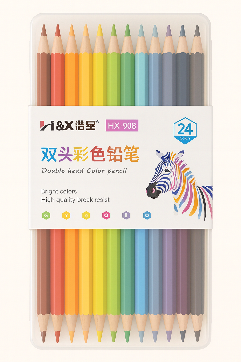 Coloured Pencils – 12 Colours [51110-8]