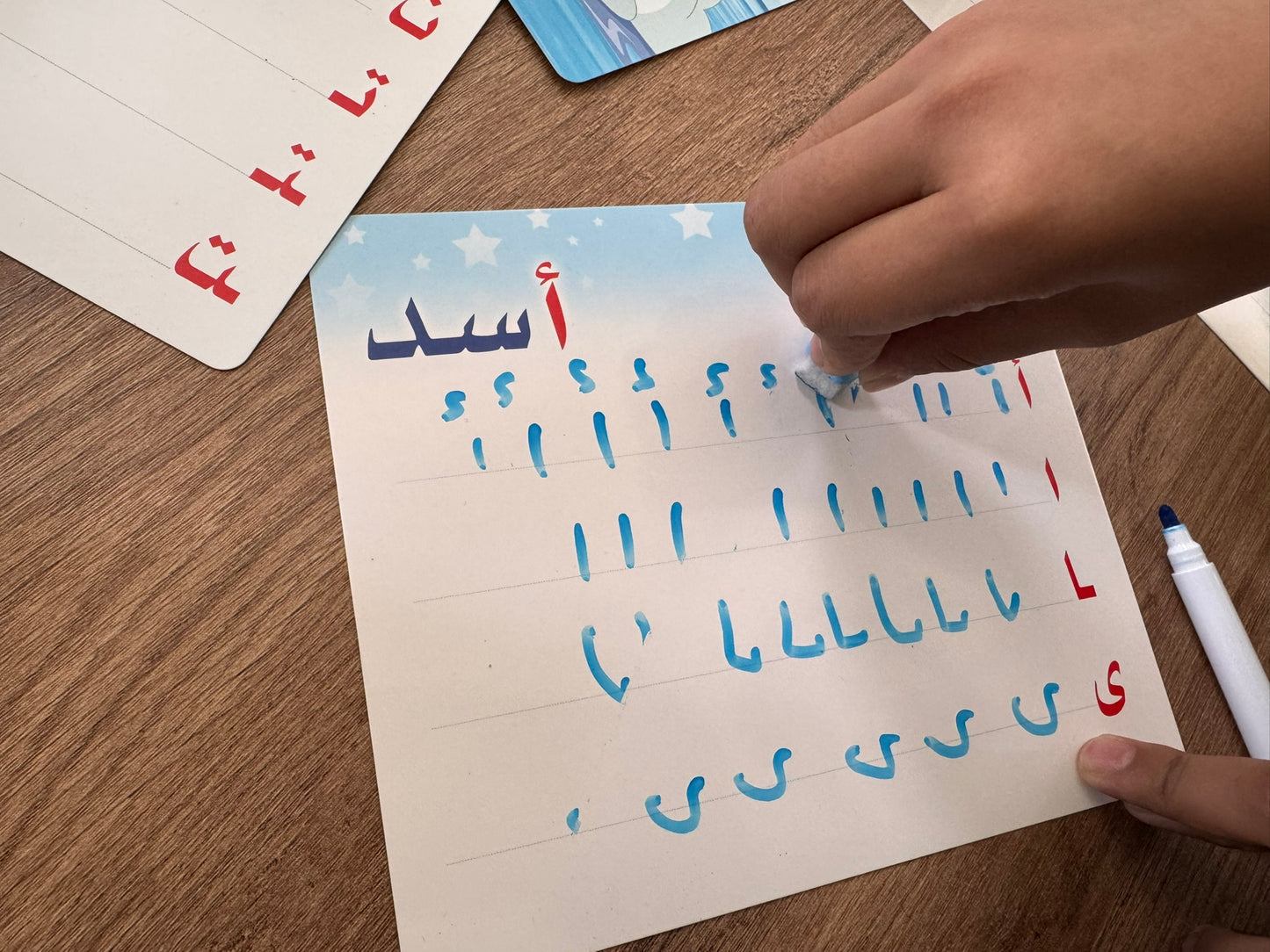 Arabic Alphabet Learning Boards – 28 Flashcards Set [51107-13]