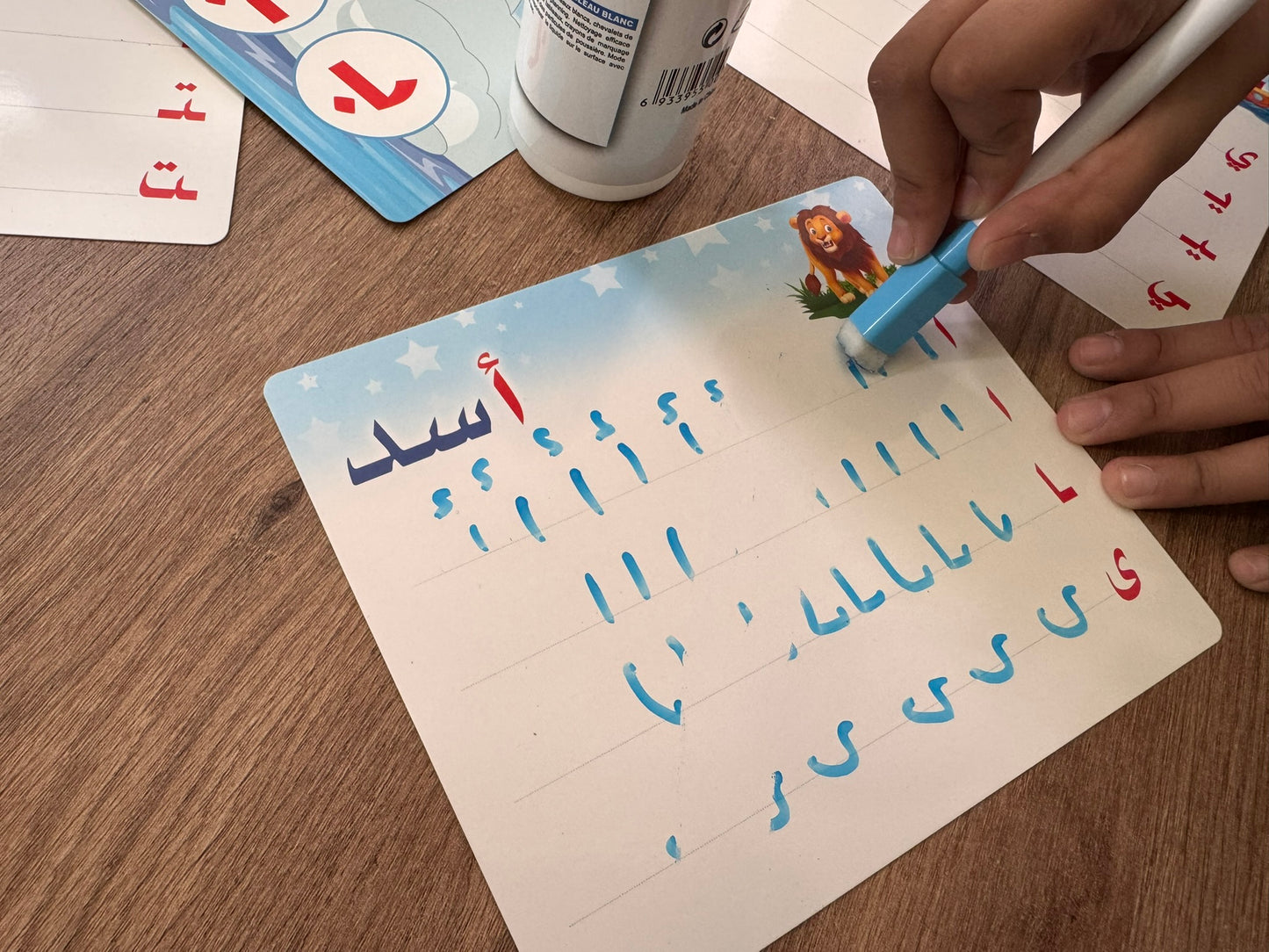 Arabic Alphabet Learning Boards – 28 Flashcards Set [51107-13]