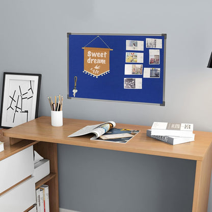 Notice Board with Aluminium Frame 60x90 – Pin Display Board [51103-8]