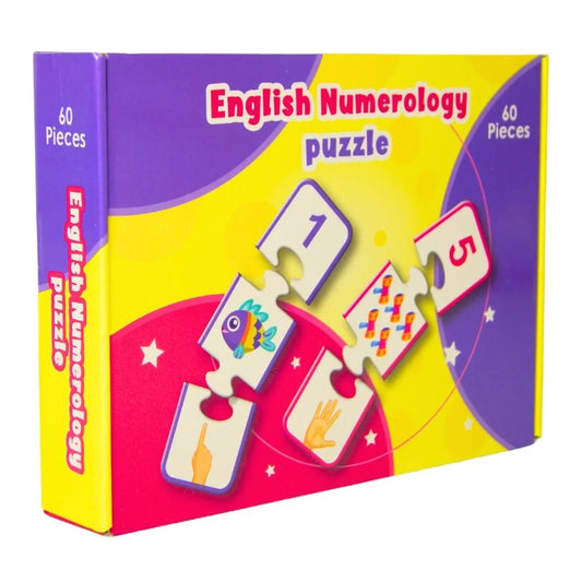 English Numerology Puzzle (60 Pieces) [51107-15]