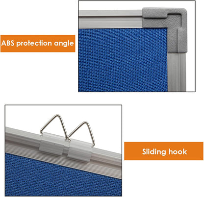 Notice Board with Aluminium Frame 60x90 – Pin Display Board [51103-8]