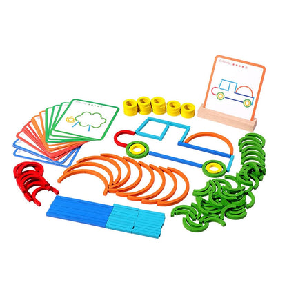 Sticks & Rings Creative Construction Set [6506-8]