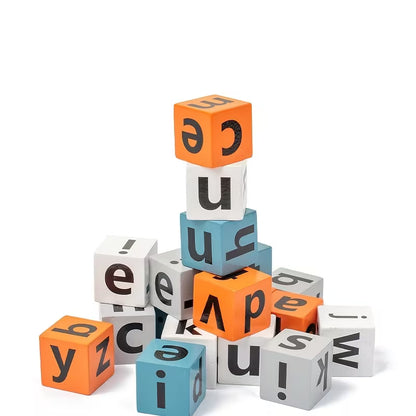 Wooden Sight Words & Spelling Blocks Game [6506-9]
