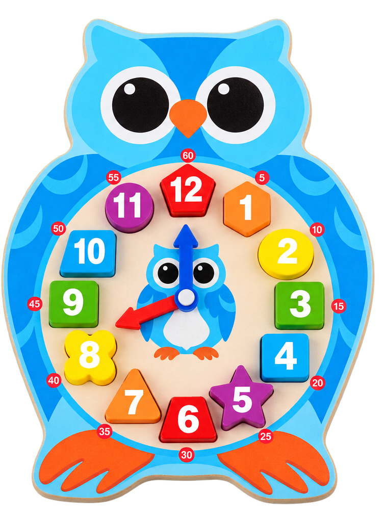 Wooden Clock [51106-4]