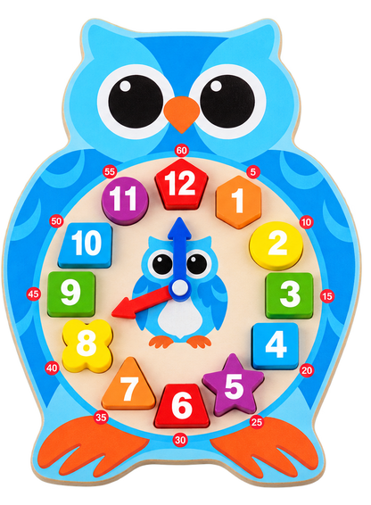 Wooden Clock [51106-4]
