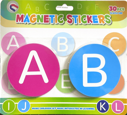 Magnetic Cards - English Alphabets (30 Pieces)[51103-25]
