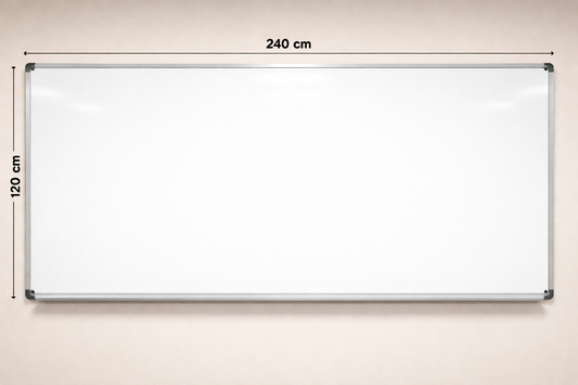 Classroom Whiteboard – 120 × 240 cm [51103-2]
