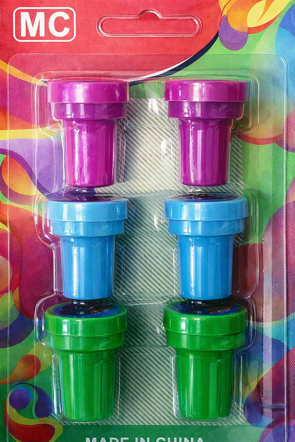 Fruit Fun Self-Inking Stamp Set (6 pcs) [51102-4]
