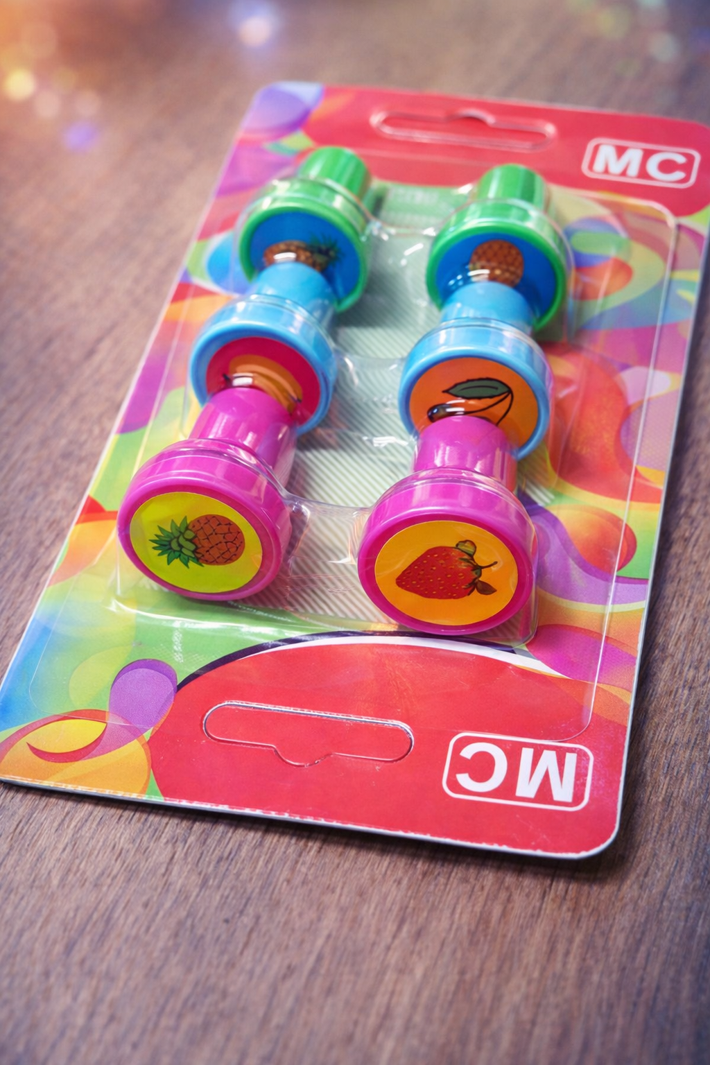 Fruit Fun Self-Inking Stamp Set (6 pcs) [51102-4]