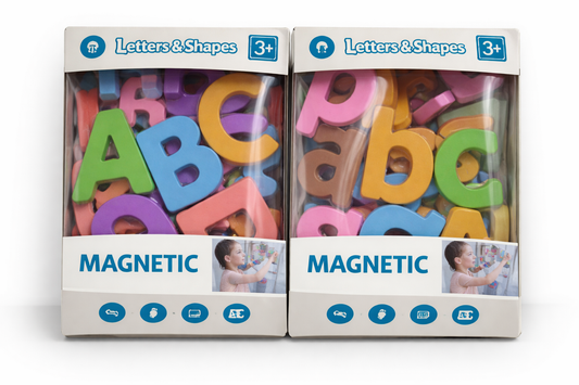 Magnetic Alphabet Letters Set – Colourful ABC Learning for Kids [51103-16]