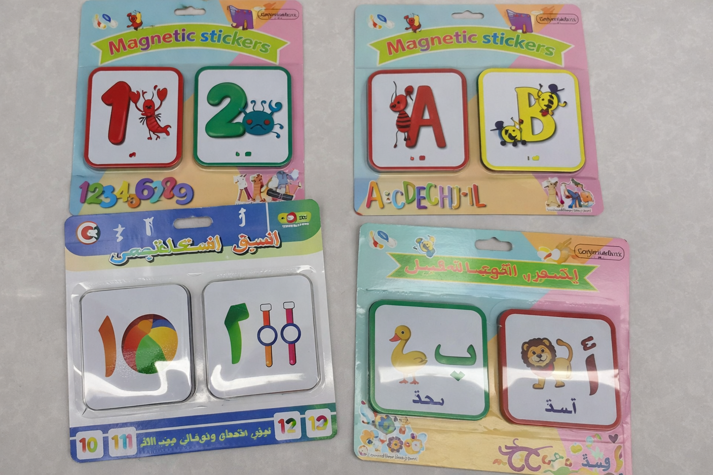 Magnetic Learning Stickers – 6 Educational Types for Kids 🔤🔢🎨 [51103-28]