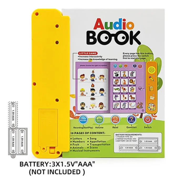 Interactive English Audio Learning Book (3+ Years) [51104-25]