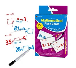 Maths Flash Cards – Division Practice Set [51104-13]