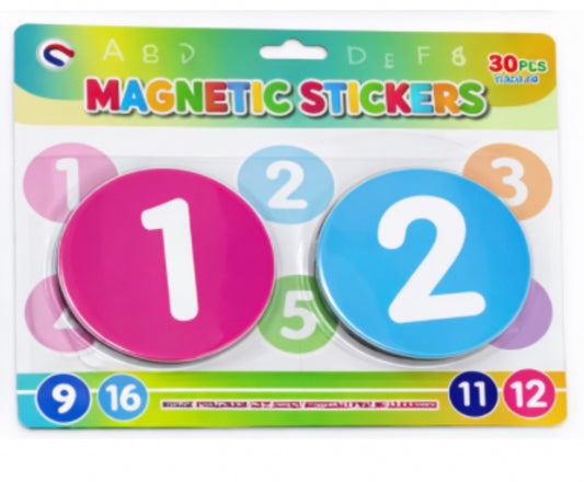 Magnetic Cards - English Numbers [51103-25]