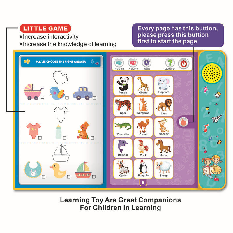 Intelligence Audio Learning Book (3+) [51104-29]