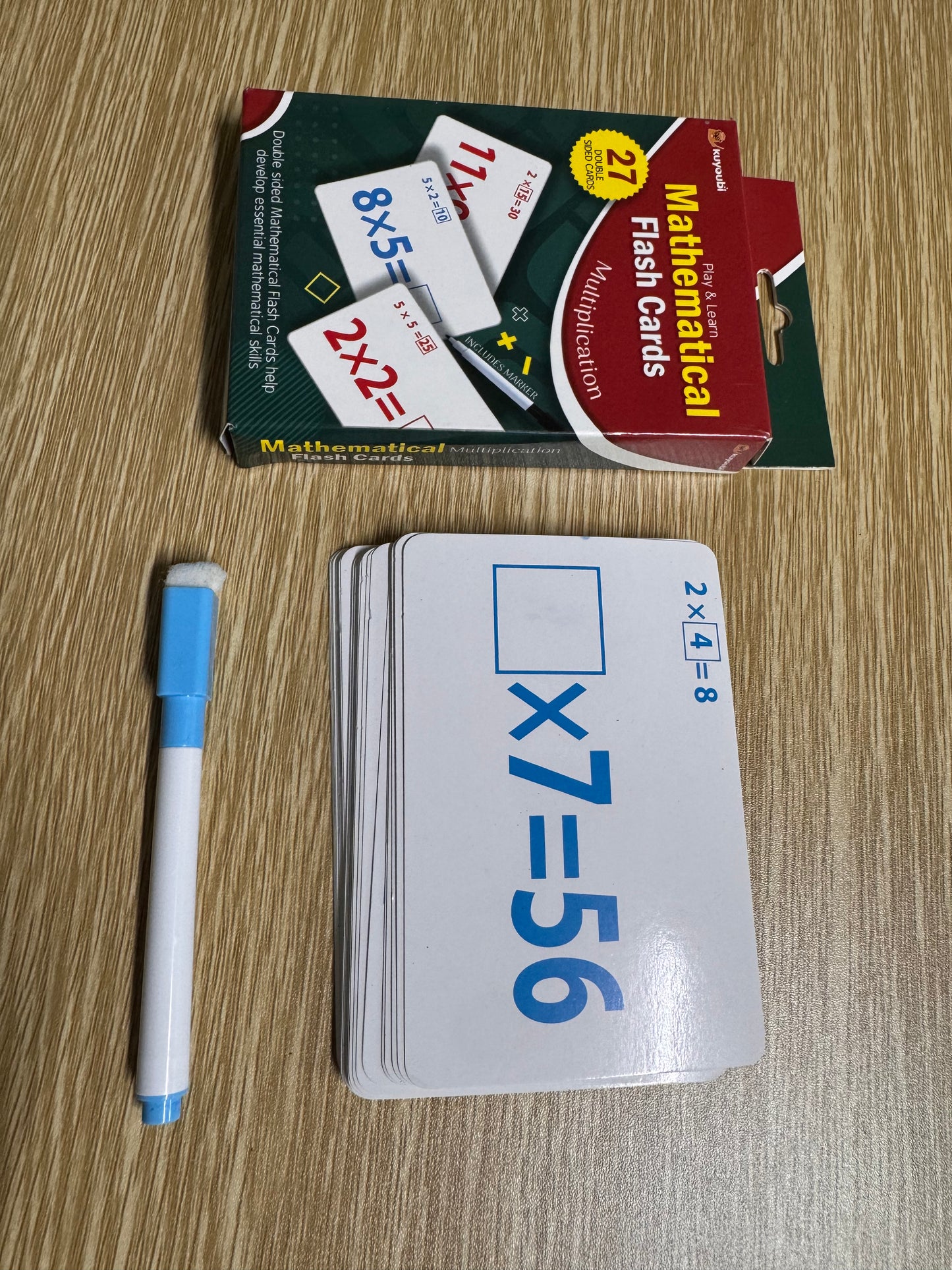 Maths Flash Cards – Multiplication Practice Set [51104-12]
