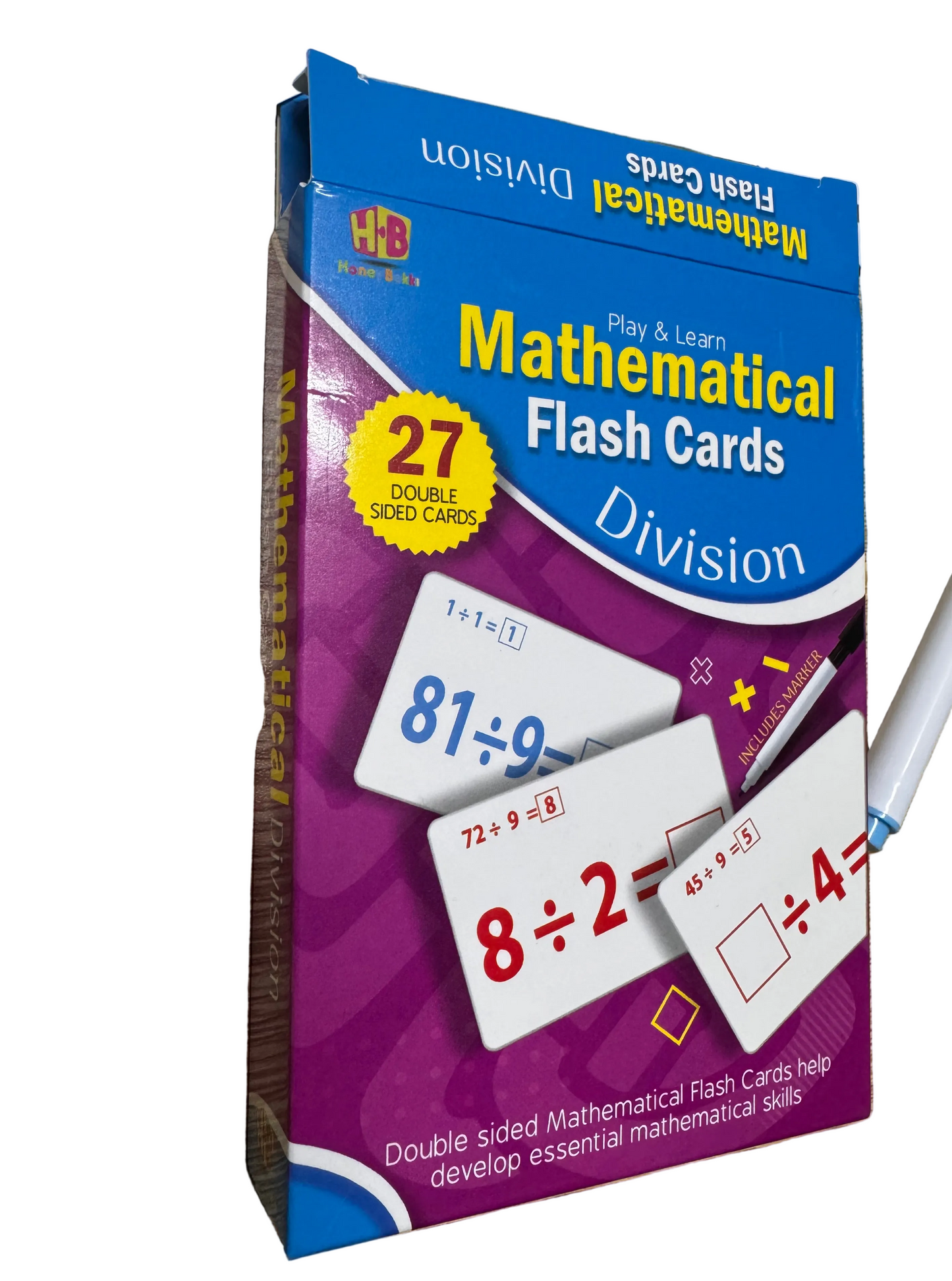 Maths Flash Cards – Division Practice Set [51104-13]