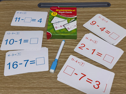 Maths Flash Cards – Complete Set (4-Pack Bundle) [51104-10B]