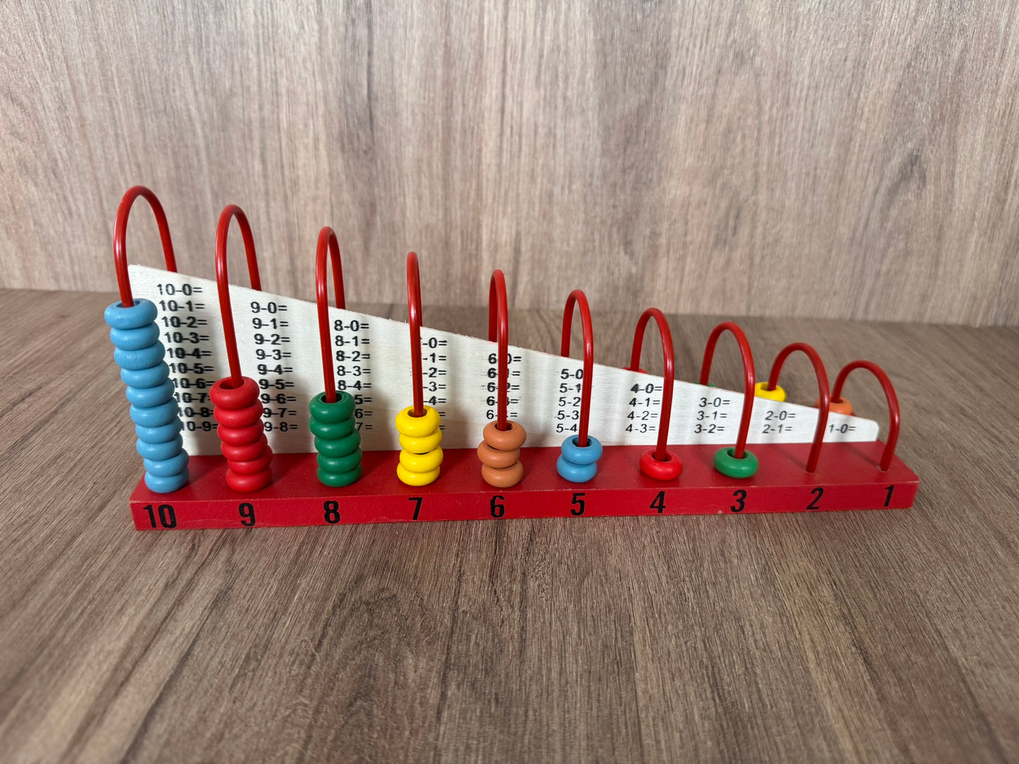 Wooden Abacus Calculation Shelf [6503-25]