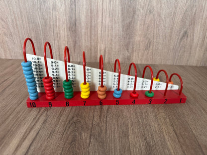 Wooden Abacus Calculation Shelf [6503-25]