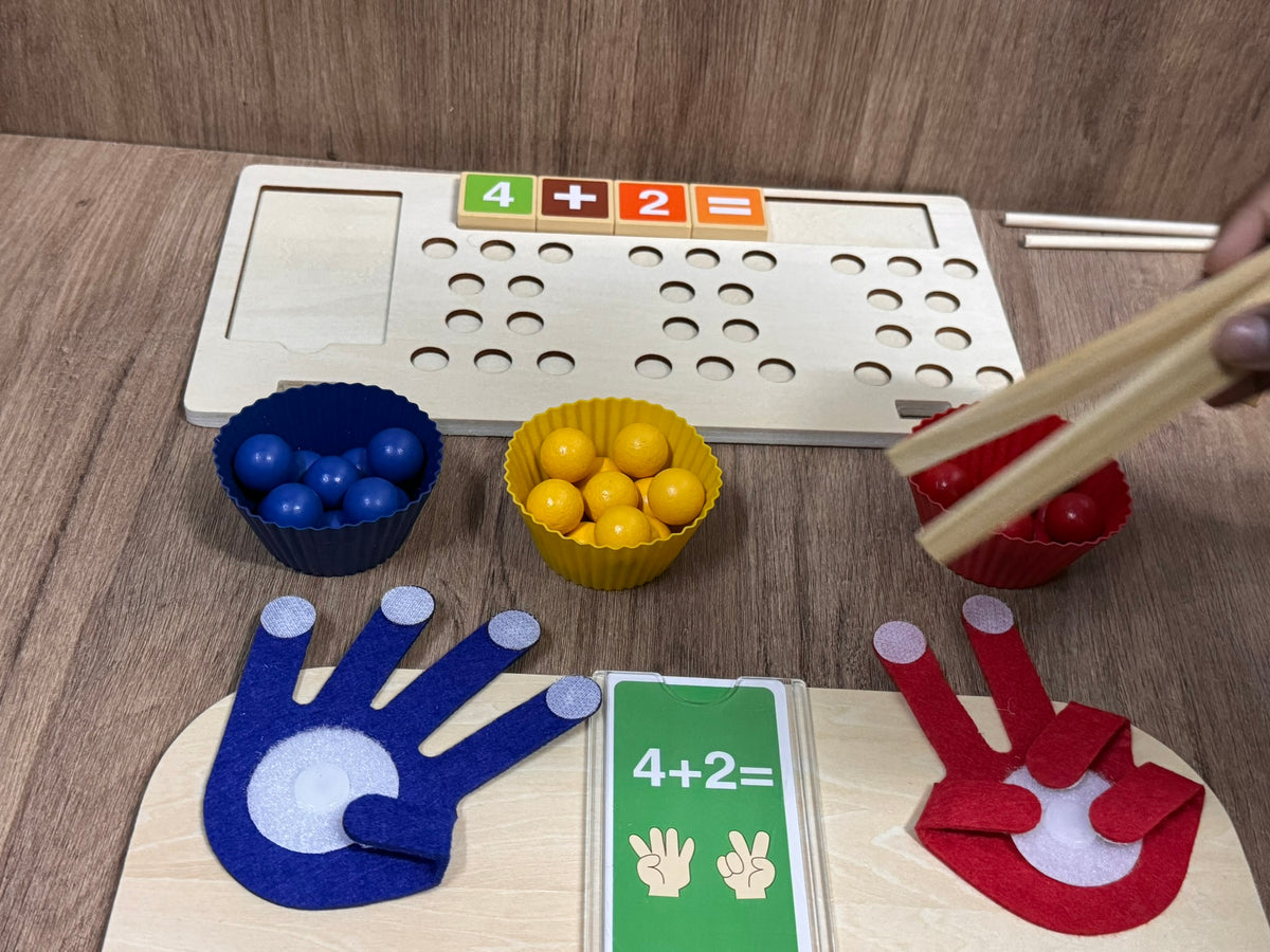Arithmetic Decomposition Clip Beads (Maths, Counting) [6506-13]