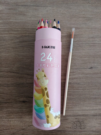RainbowZoo Coloured Pencils – 24 Colours [51110-11]
