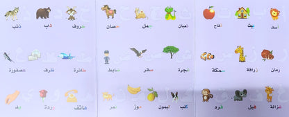 Magnetic Arabic Letters & Shapes Learning Set [51103-26]