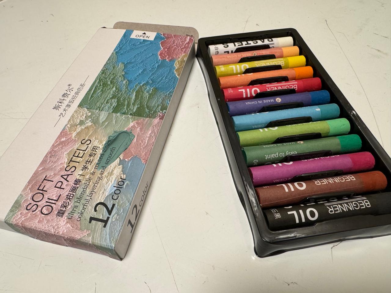 Pastel Dream Colour Pencils – Set of 12 (02-6)