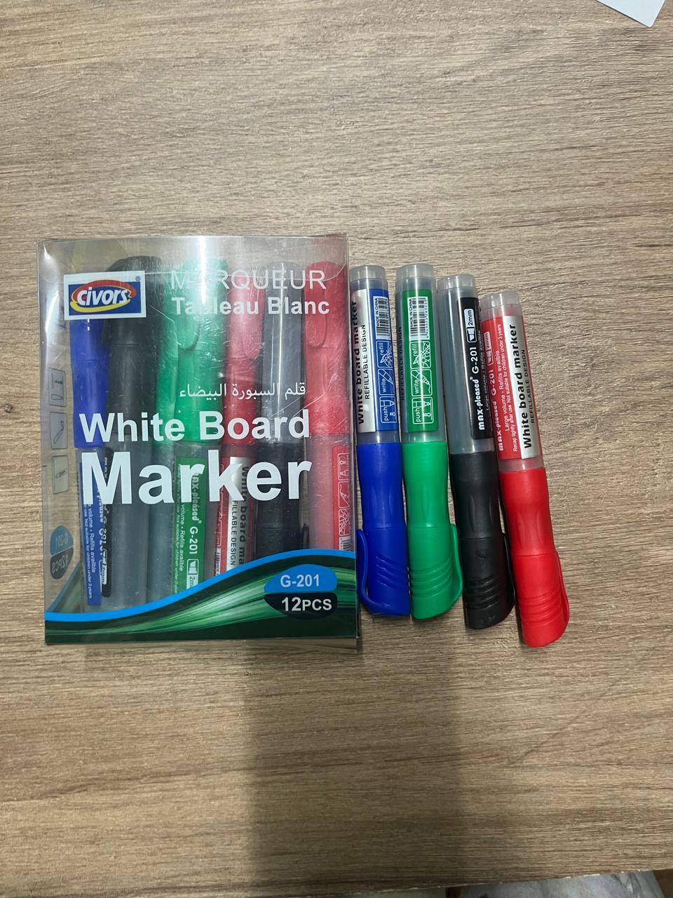 Calligraphy Marker Set – Smooth Ink | Red, Blue, Black & Green
