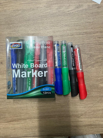 Calligraphy Marker Set – Smooth Ink | Red, Blue, Black & Green