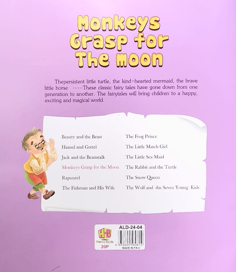 Story Book [English] - Monkeys Grasp for the Moon [51107-8]