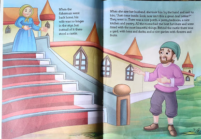 Story Book [English] – The Fisherman and His Wife (Fairy Tales Wonderland) [51107-20]