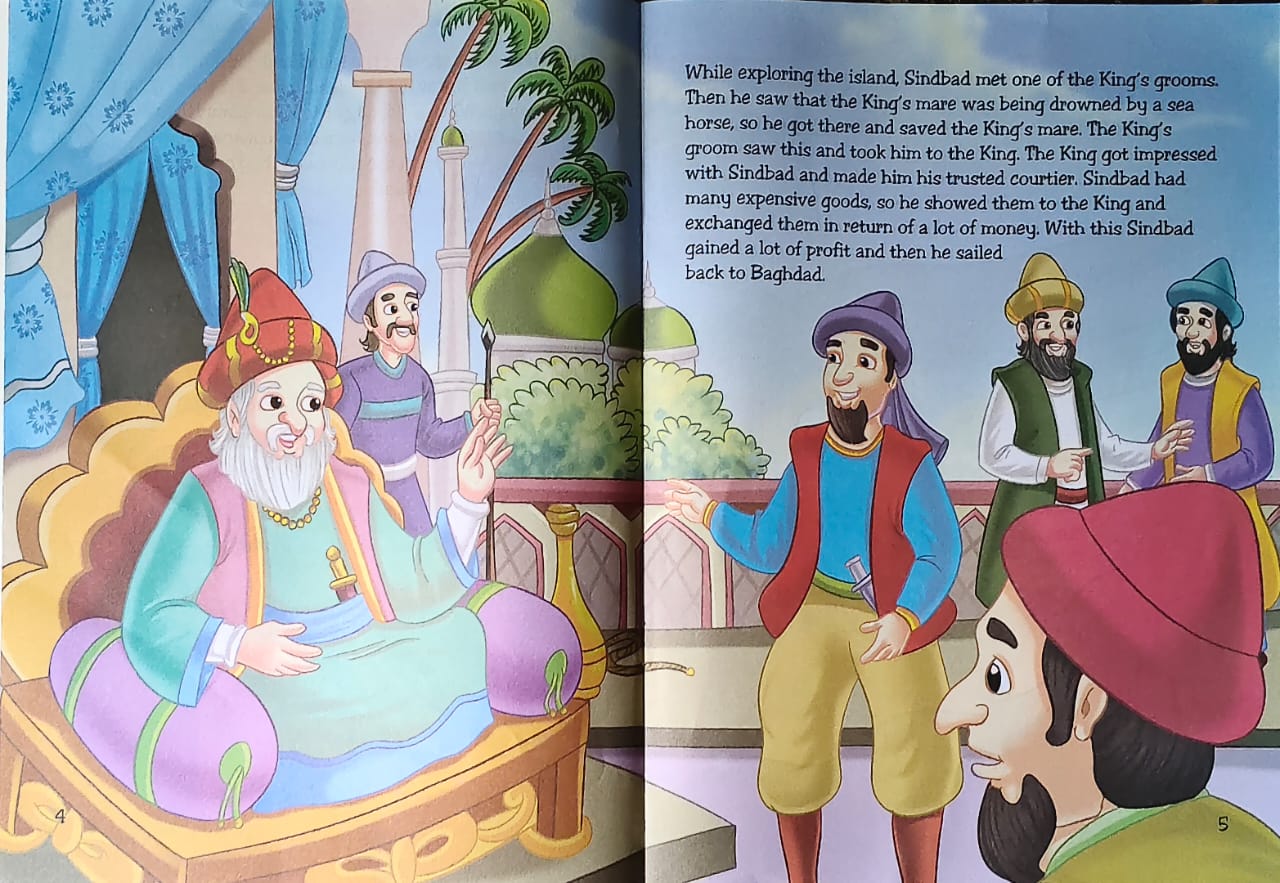 Story Book [English] – Sinbad the Sailor (Fairy Tales Wonderland) [51107-20]