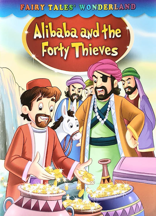 Story Book [English] – Alibaba and the Forty Thieves (Fairy Tales Wonderland) [51107-20]