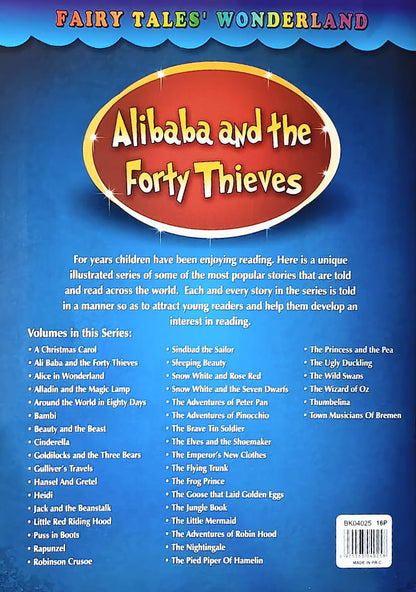 Story Book [English] – Alibaba and the Forty Thieves (Fairy Tales Wonderland) [51107-20]