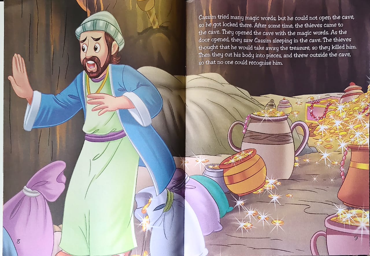 Story Book [English] – Alibaba and the Forty Thieves (Fairy Tales Wonderland) [51107-20]