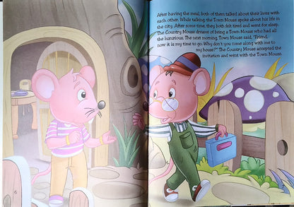 Story Book [English] – The Country Mouse and the Town Mouse (Fairy Tales Wonderland) [51107-20]
