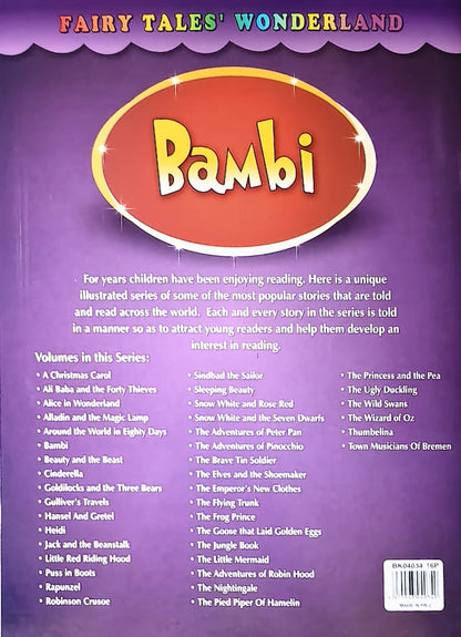 Story Book [English] – Bambi (Fairy Tales Wonderland) [51107-20]