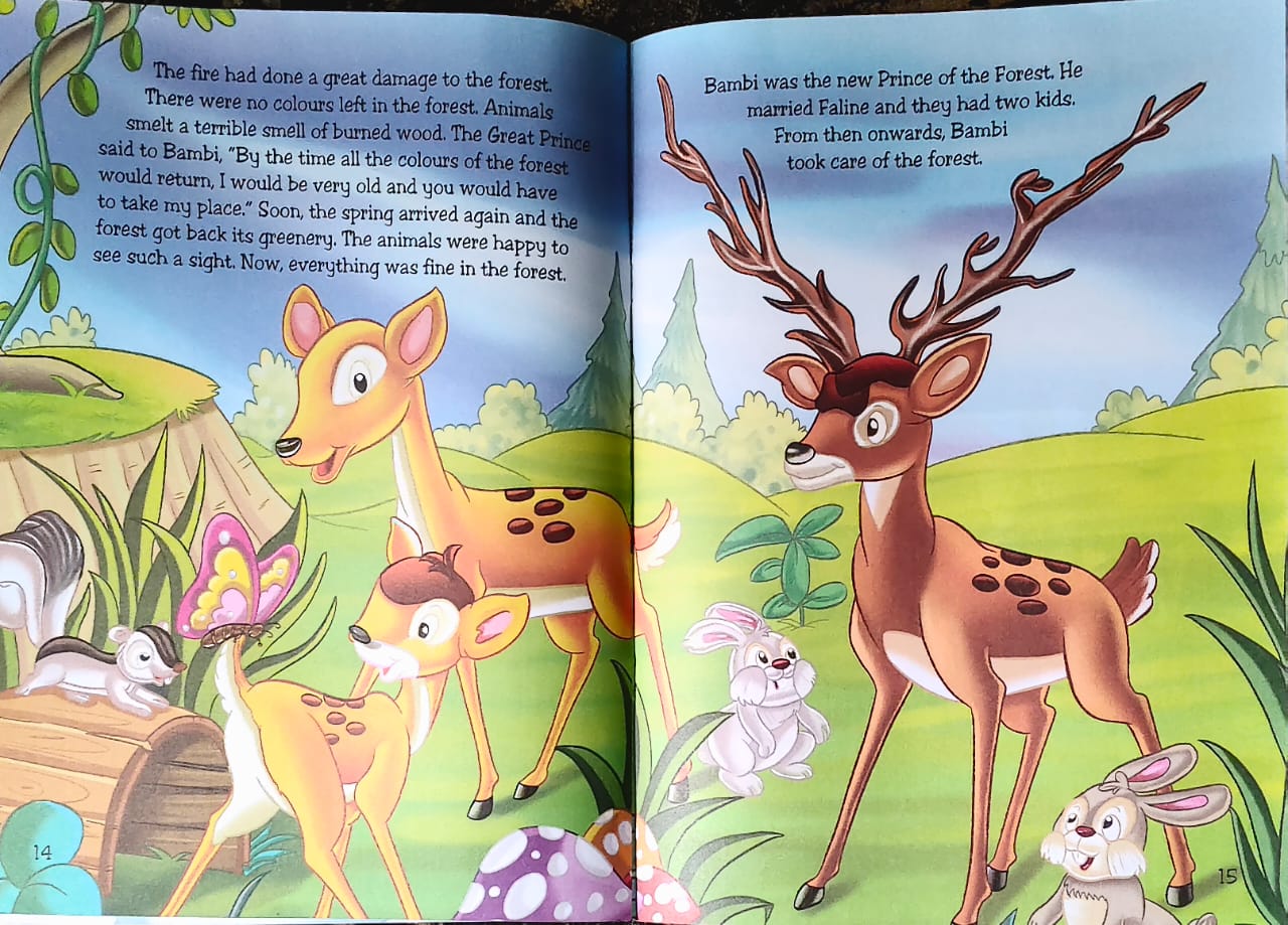 Story Book [English] – Bambi (Fairy Tales Wonderland) [51107-20]