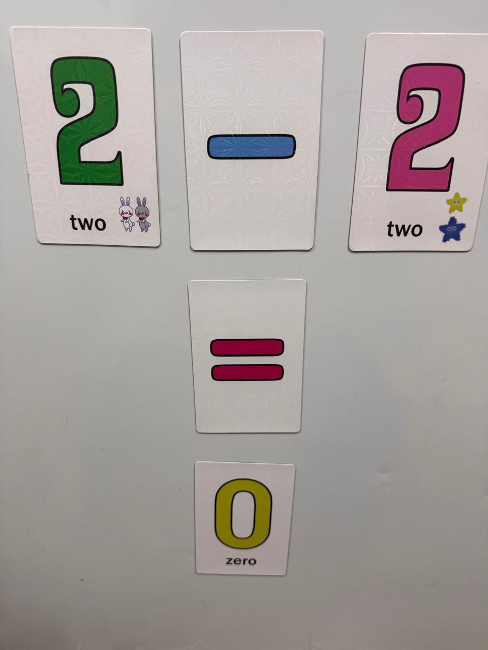 Magnetic Cards - Numbers (Rectangular) (26 Pcs) [51103-9]