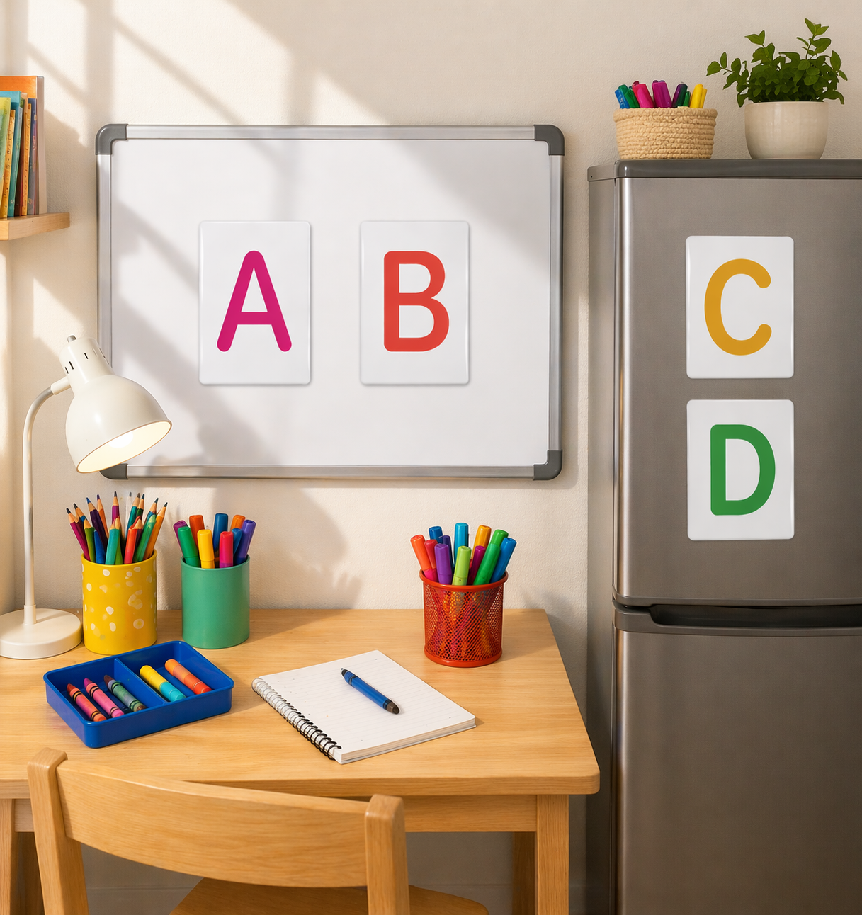 Magnetic Cards - English Letters [51103-9]