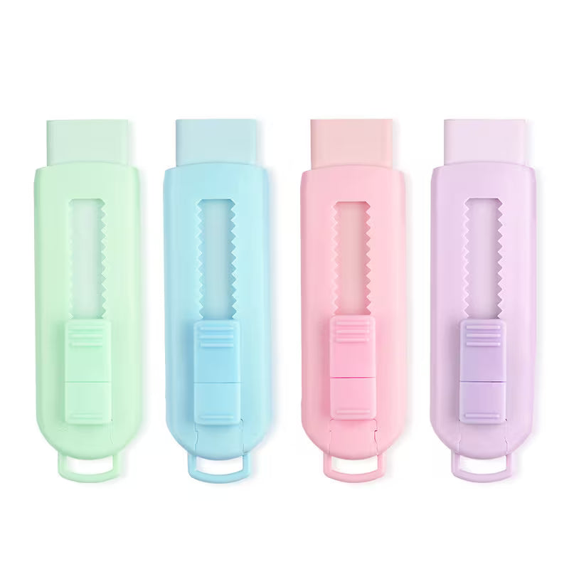 retractable eraser – Pastel Colors (1 Piece) [51110-2]