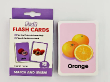 Fruits Flashsards – Match &  [51104-15]